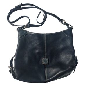Dooney & Bourke Black Leather Shoulder Bag
